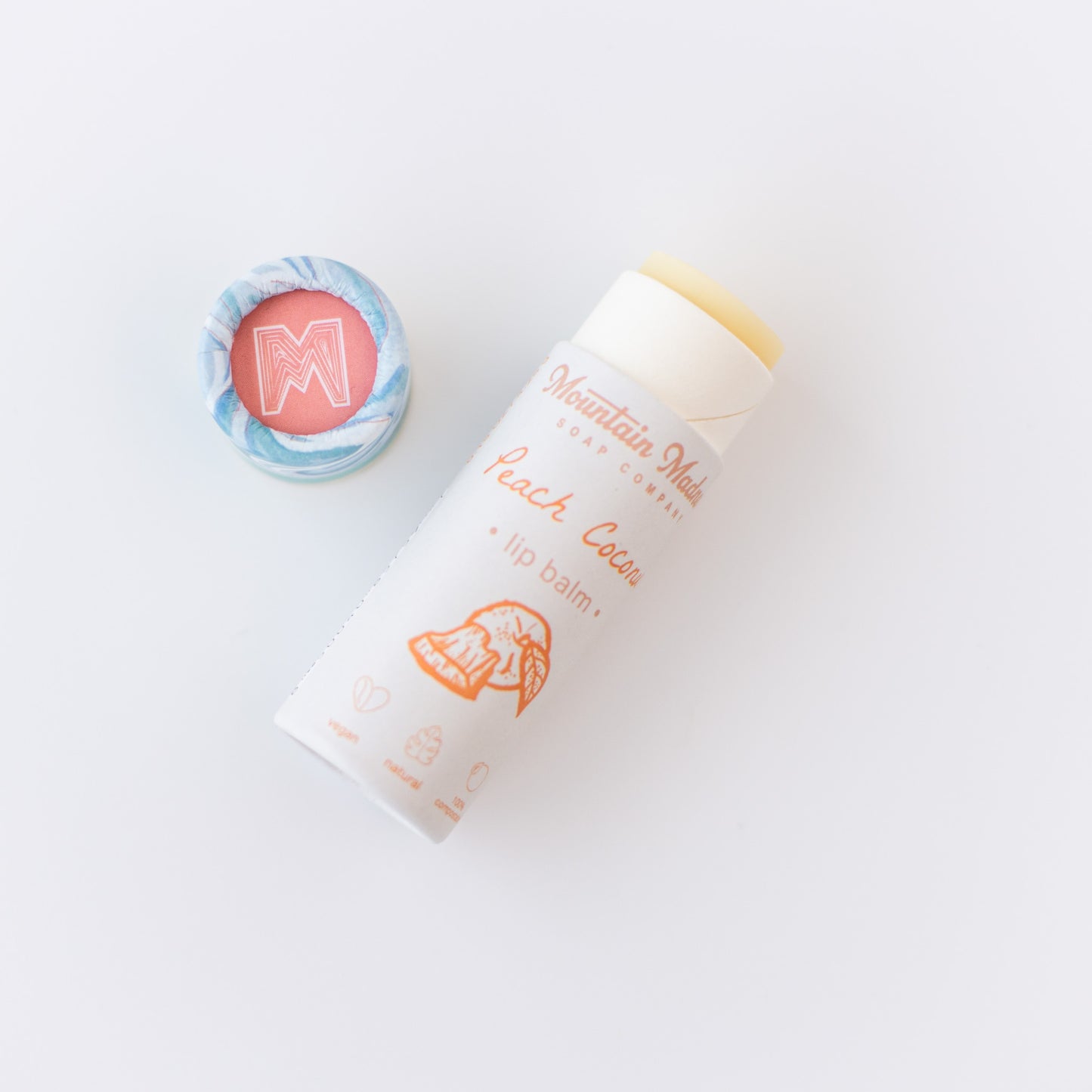 Peach Coconut Lip Balm