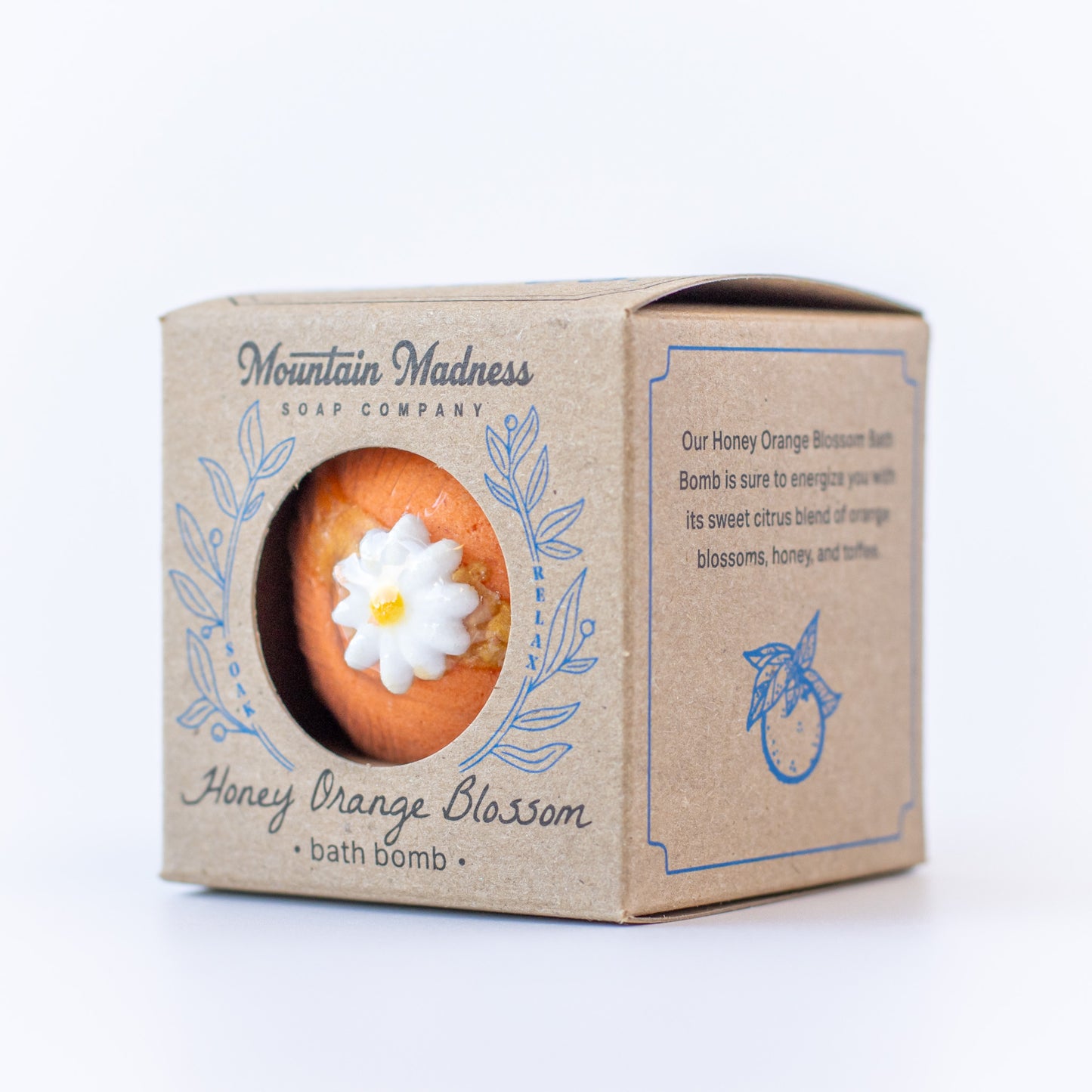 Honey Orange Blossom Bath Bomb