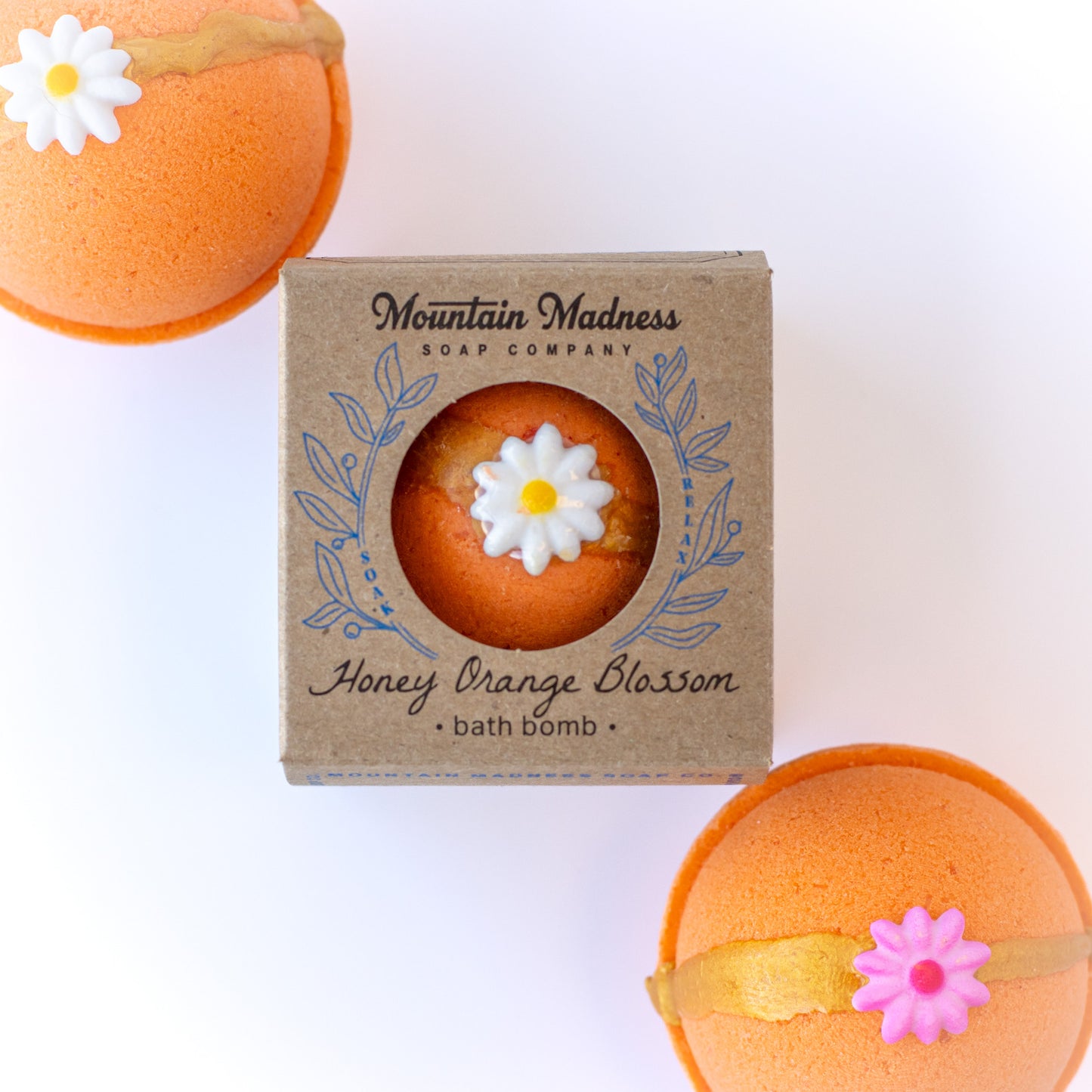 Honey Orange Blossom Bath Bomb