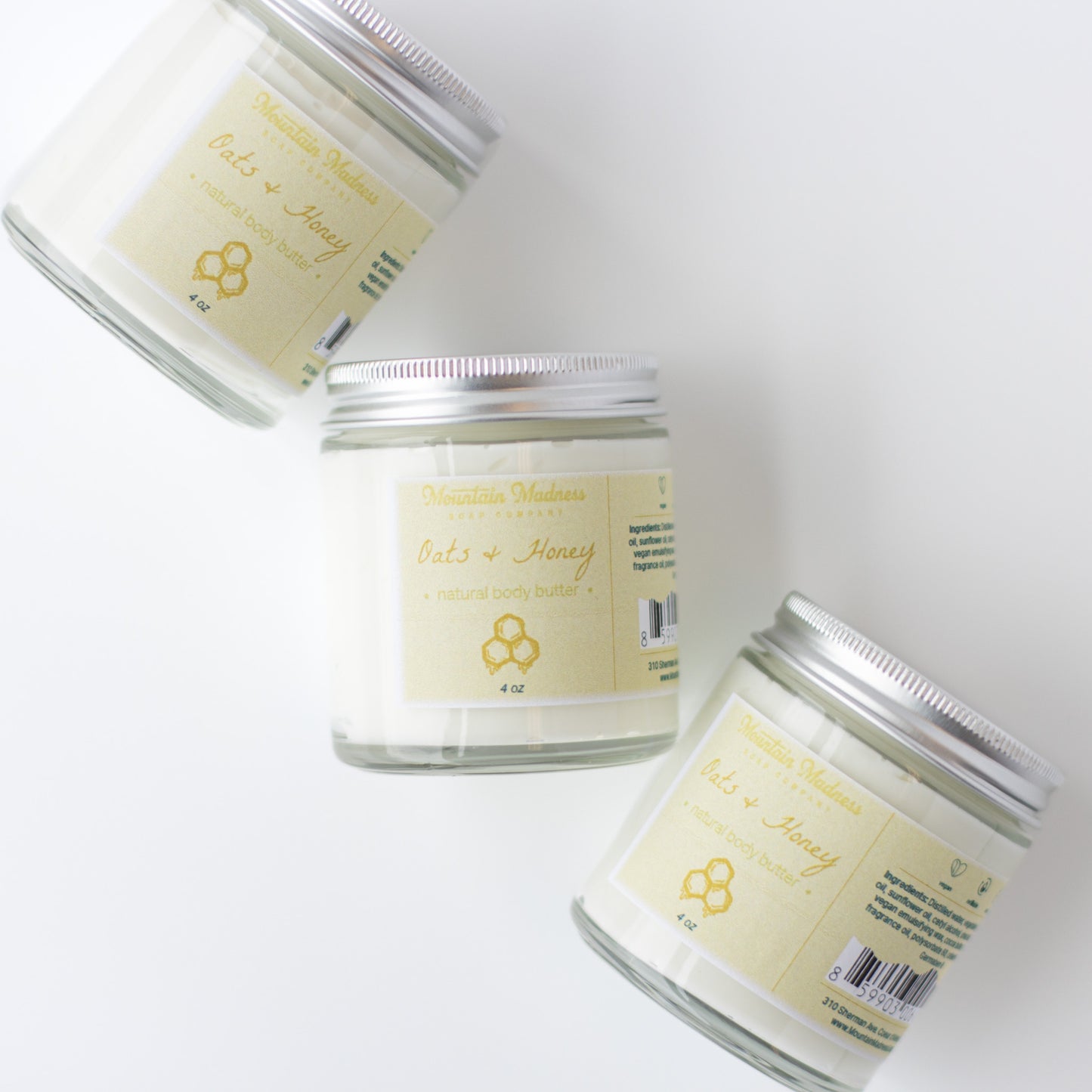 Oats and Honey Body Butter