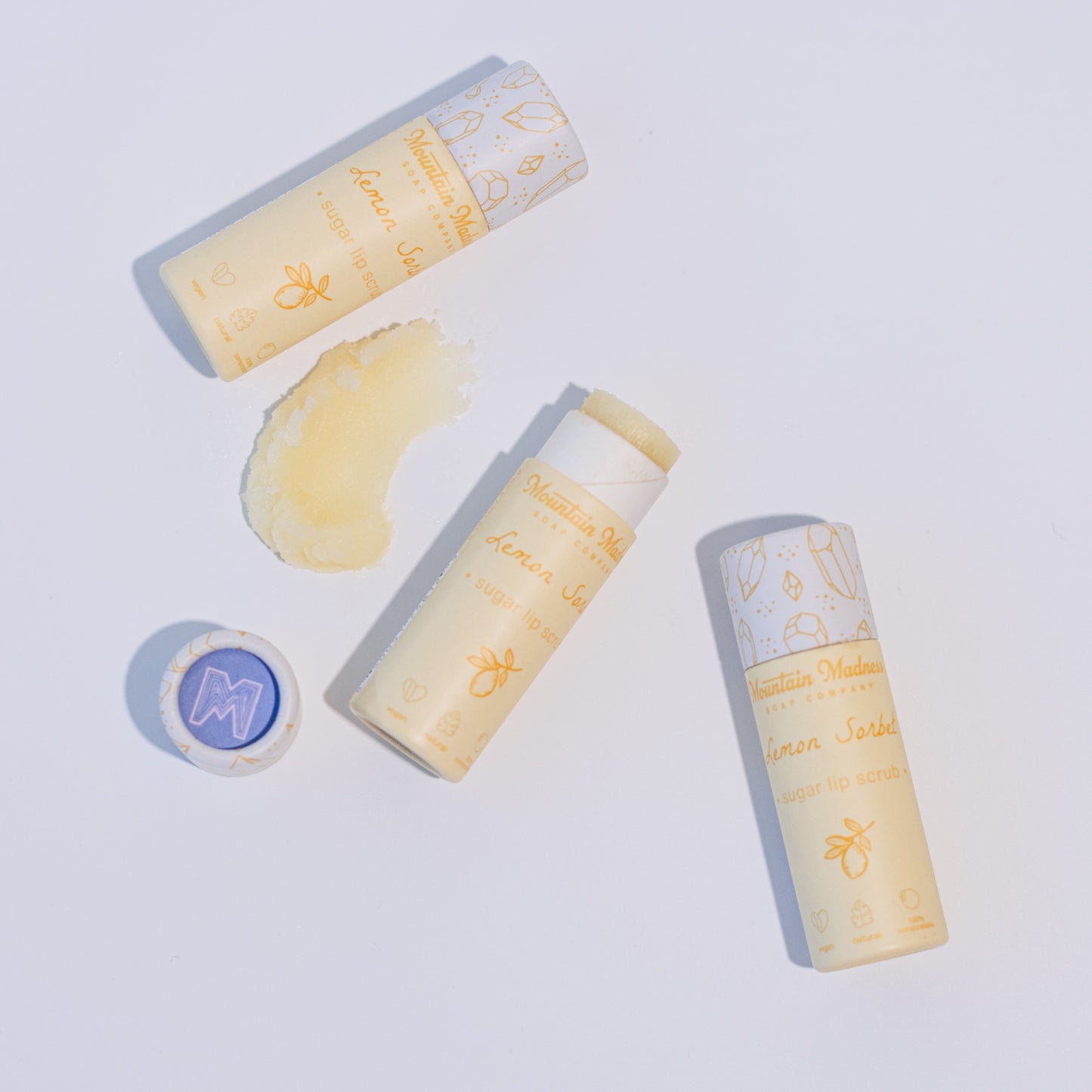 Lemon Sorbet Sugar Lip Scrub