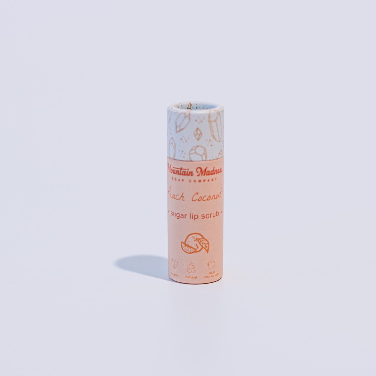 Peach Coconut Sugar Lip Scrub