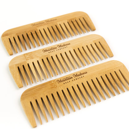 Bamboo Wide Tooth Comb