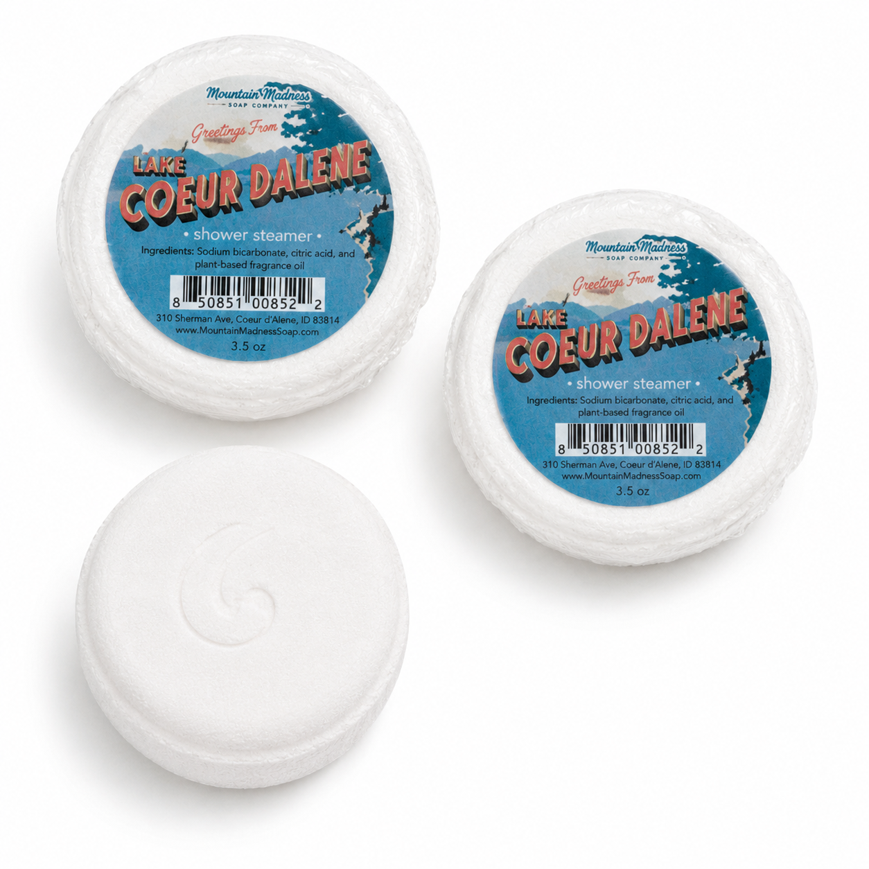 Lake Coeur d'Alene Shower Steamer