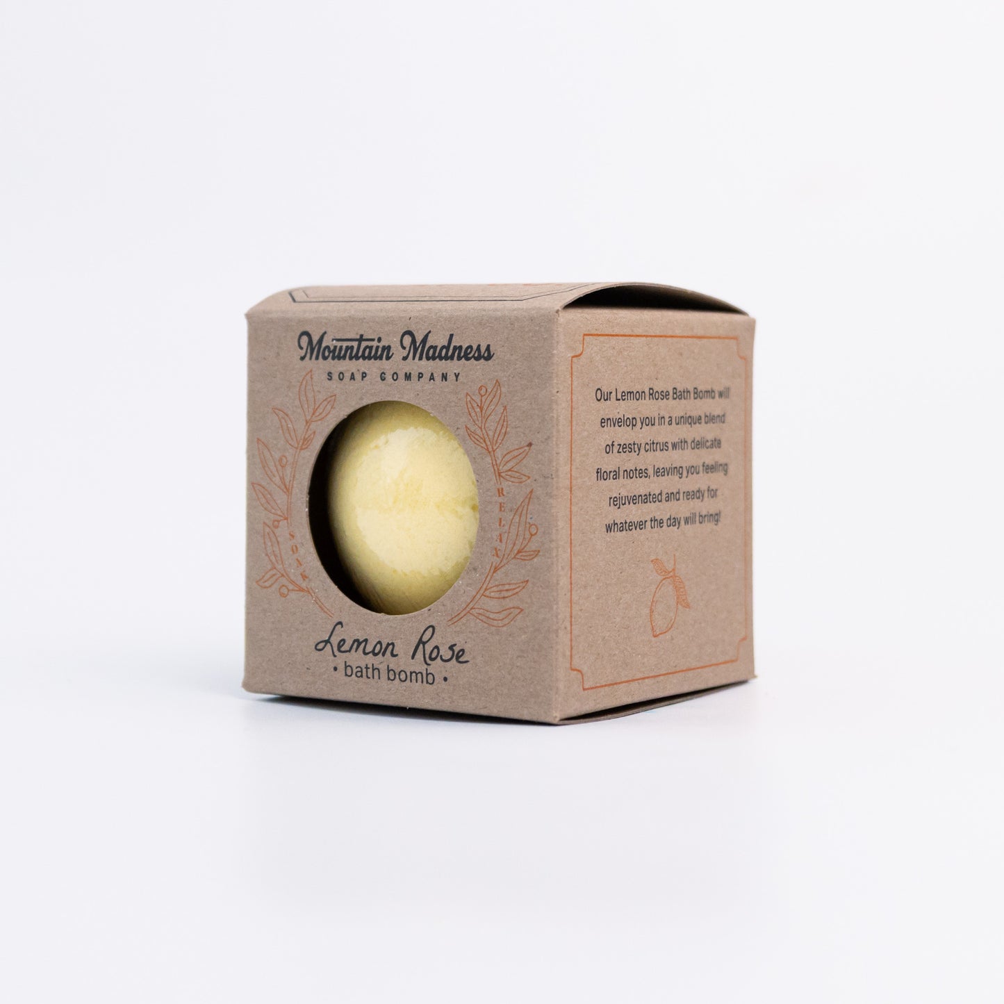 Lemon Rose Bath Bomb