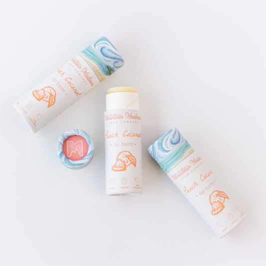 Peach Coconut Lip Balm