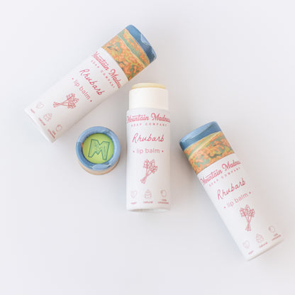 Rhubarb Lip Balm