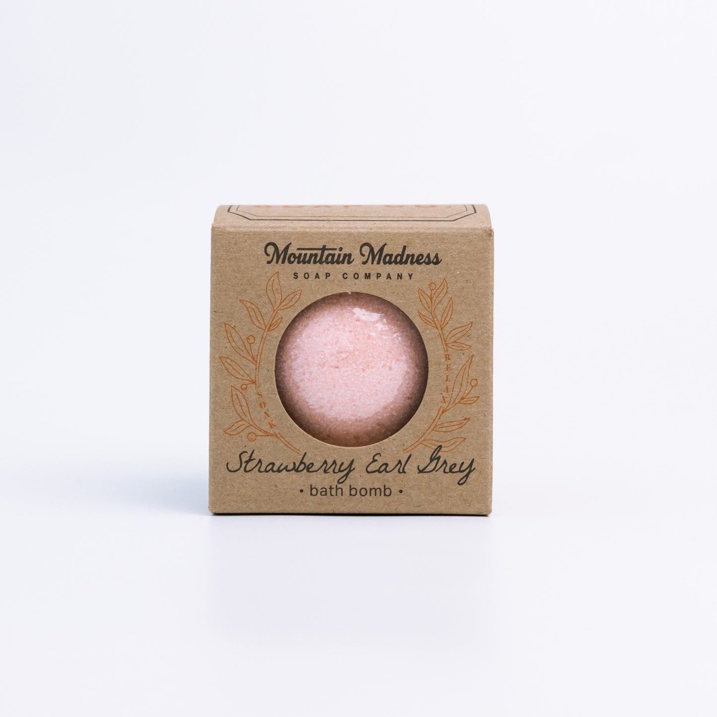 Strawberry Earl Grey Bath Bomb