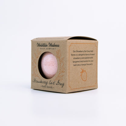 Strawberry Earl Grey Bath Bomb