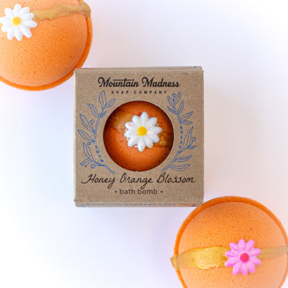 Honey Orange Blossom Bath Bomb