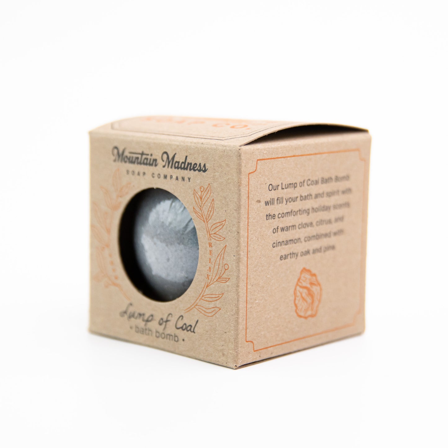 Lump of Coal Bath Bomb