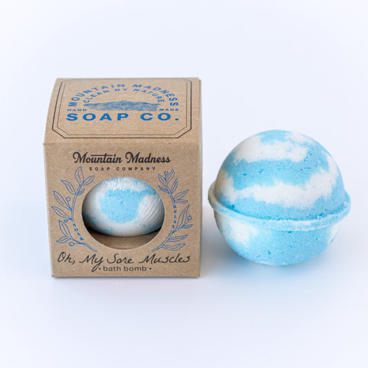 Oh, My Sore Muscles Bath Bomb