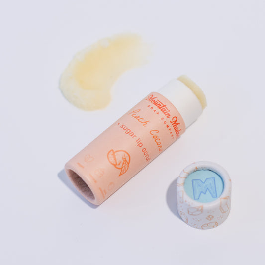 Peach Coconut Sugar Lip Scrub
